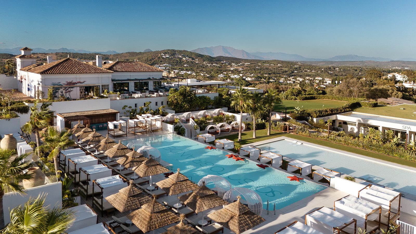 Aerial view of SO/ Sotogrande